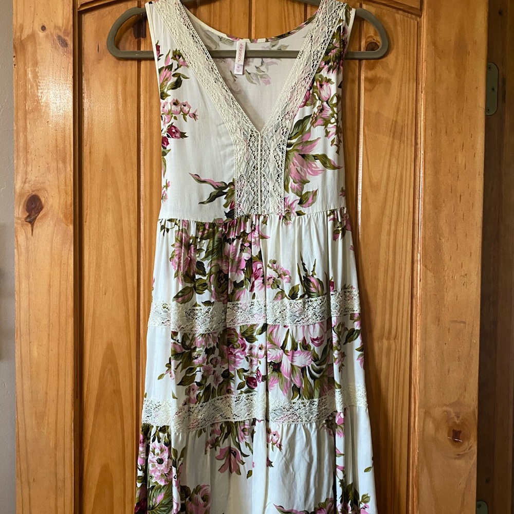 Medium knee length dress